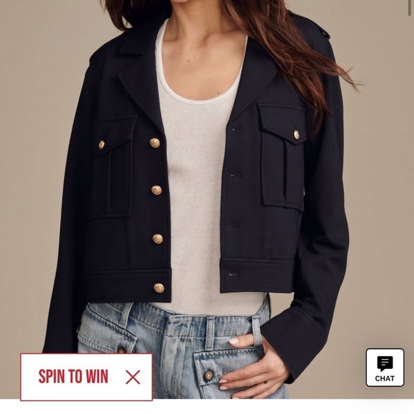 New - Lucky Brand cropped blazer. Price to sell - Picture 5 of 8